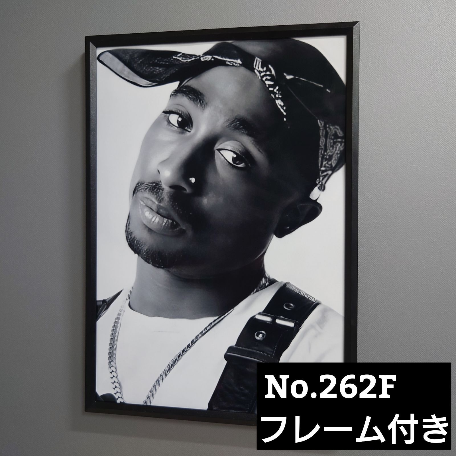 No.262F A4 2pac 2パック ポスター 写真 アート ヒップホップ