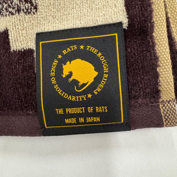 RATS TOWEL BLANKET BROWN BEIGE ブランケット BLANKET – JOLLY ROGER