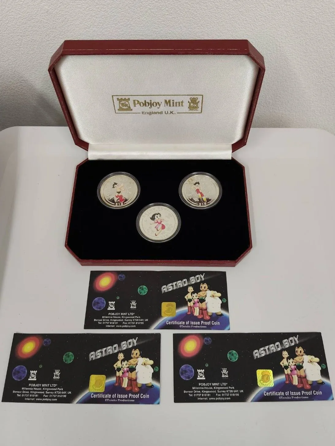 鉄腕アトム誕生記念2003プルーフ貨幣セット ＋坂本龍馬プルーフ貨幣