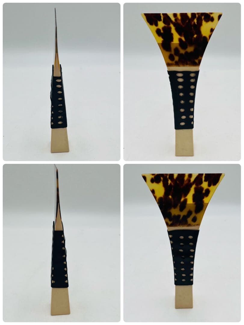 トップ 【美品】 三味線 撥 バチ 鼈甲 べっこう 楽器 ケース付き