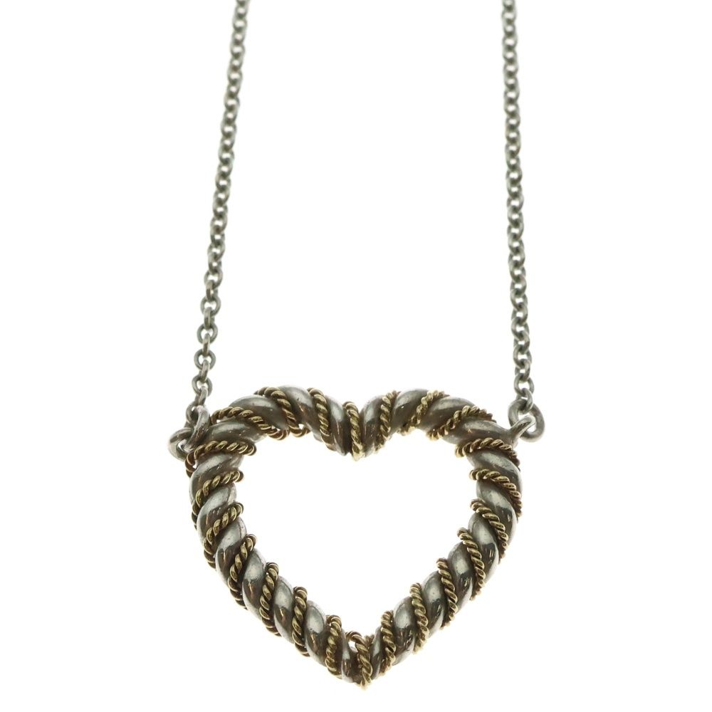 TIFFANY&Co 購入 (ティファニー) ツイストハート ネックレス