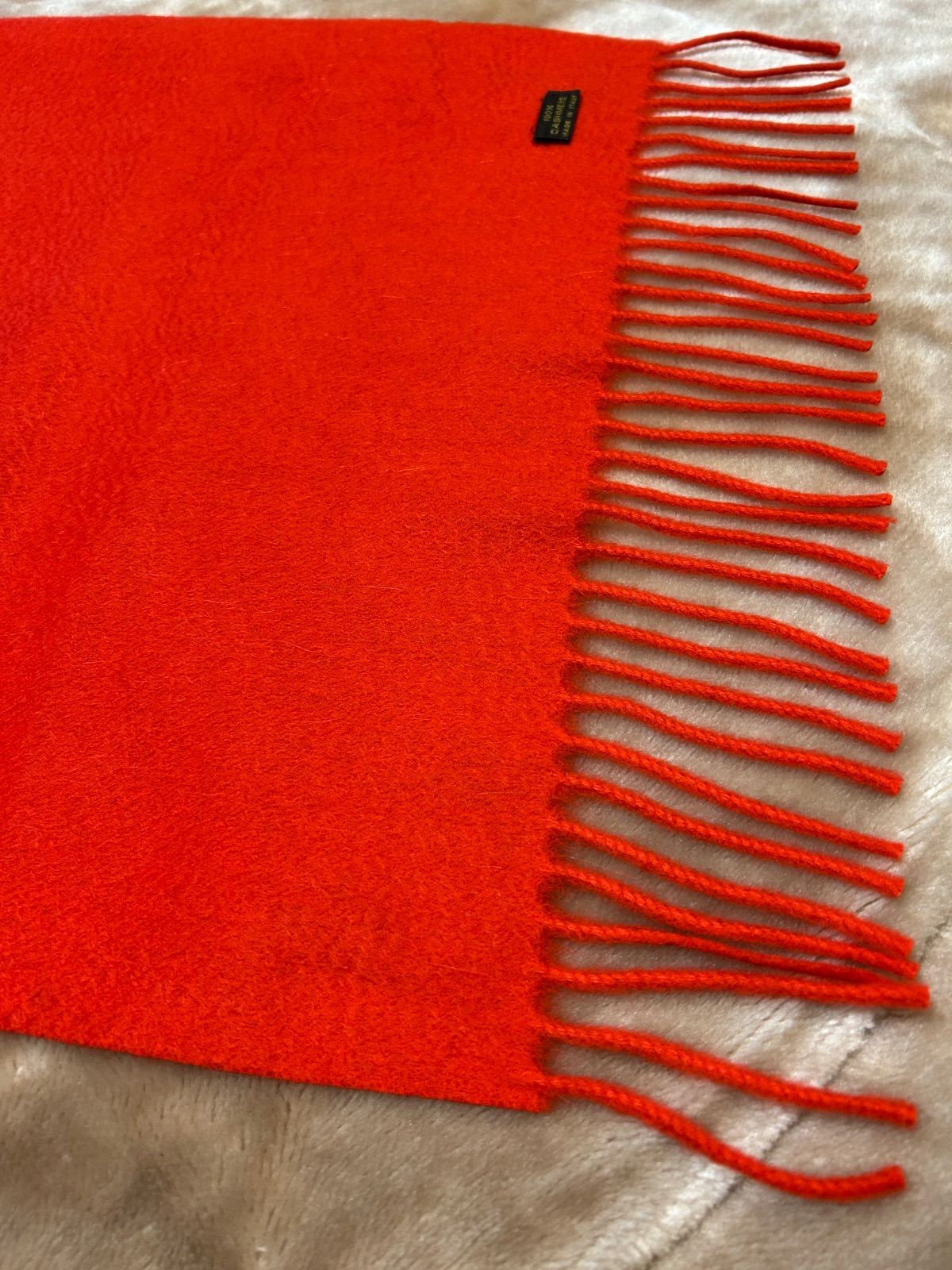 未使用級】ロロピアーナ カシミヤ100% マフラー ペイズリー柄 2WAY