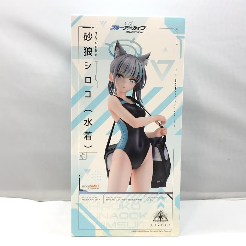 グッドスマイルカンパニー 砂狼シロコ 水着 1/7 工場 開封品 ブルー