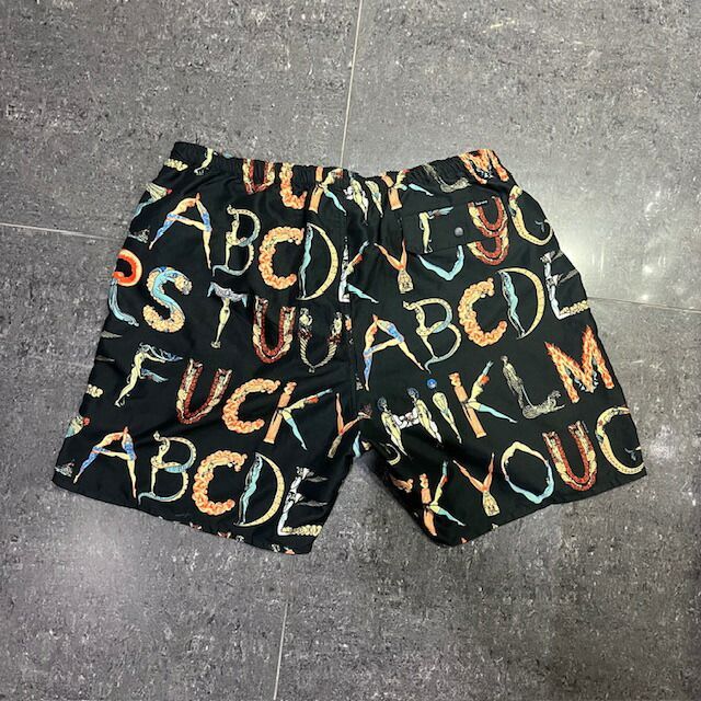 alphabet water short アルファベット Supreme アルファベット