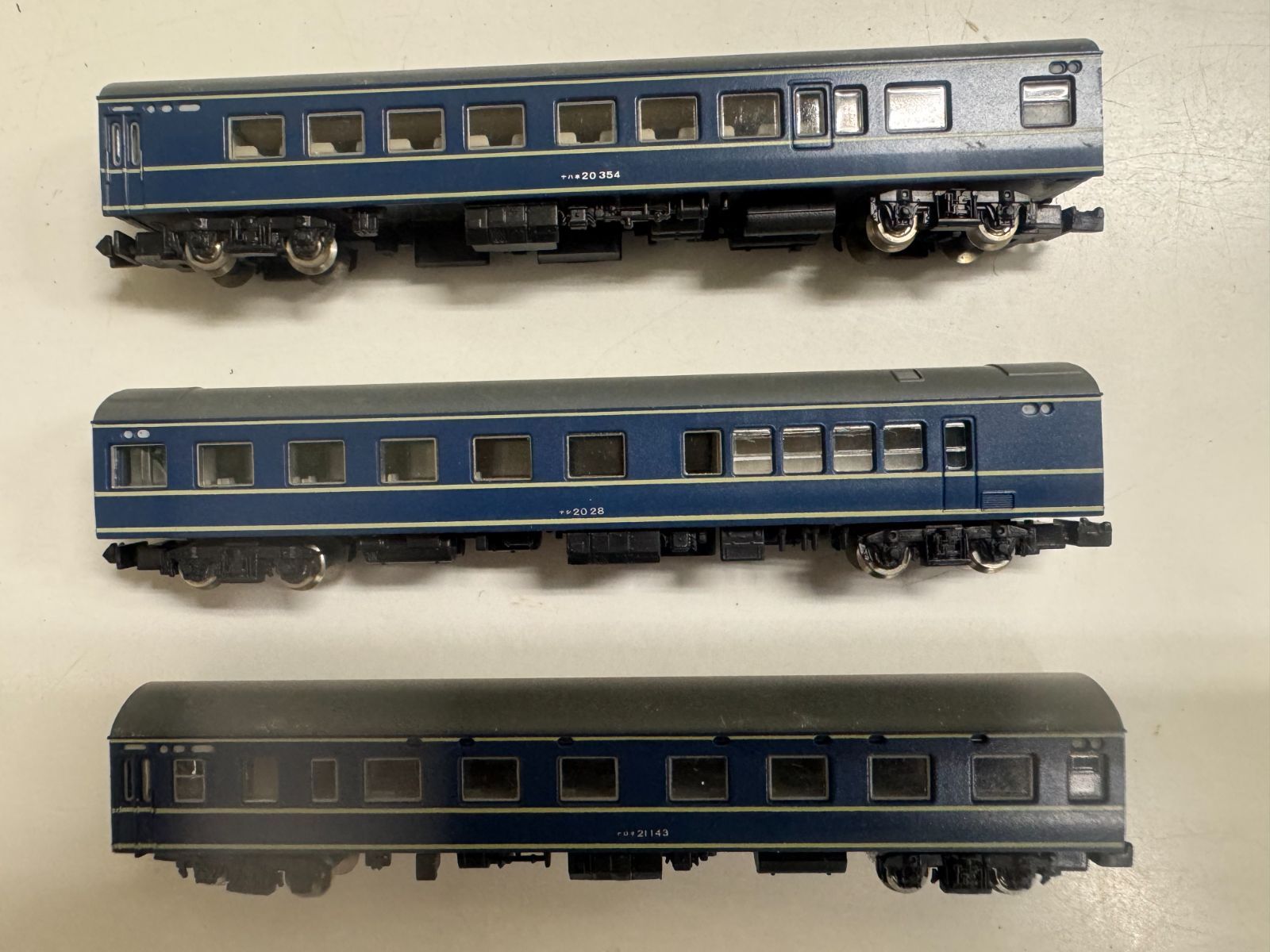 東京マルイ Zゲージ PROZ EF65-500・20系寝台客車 7両基本セット