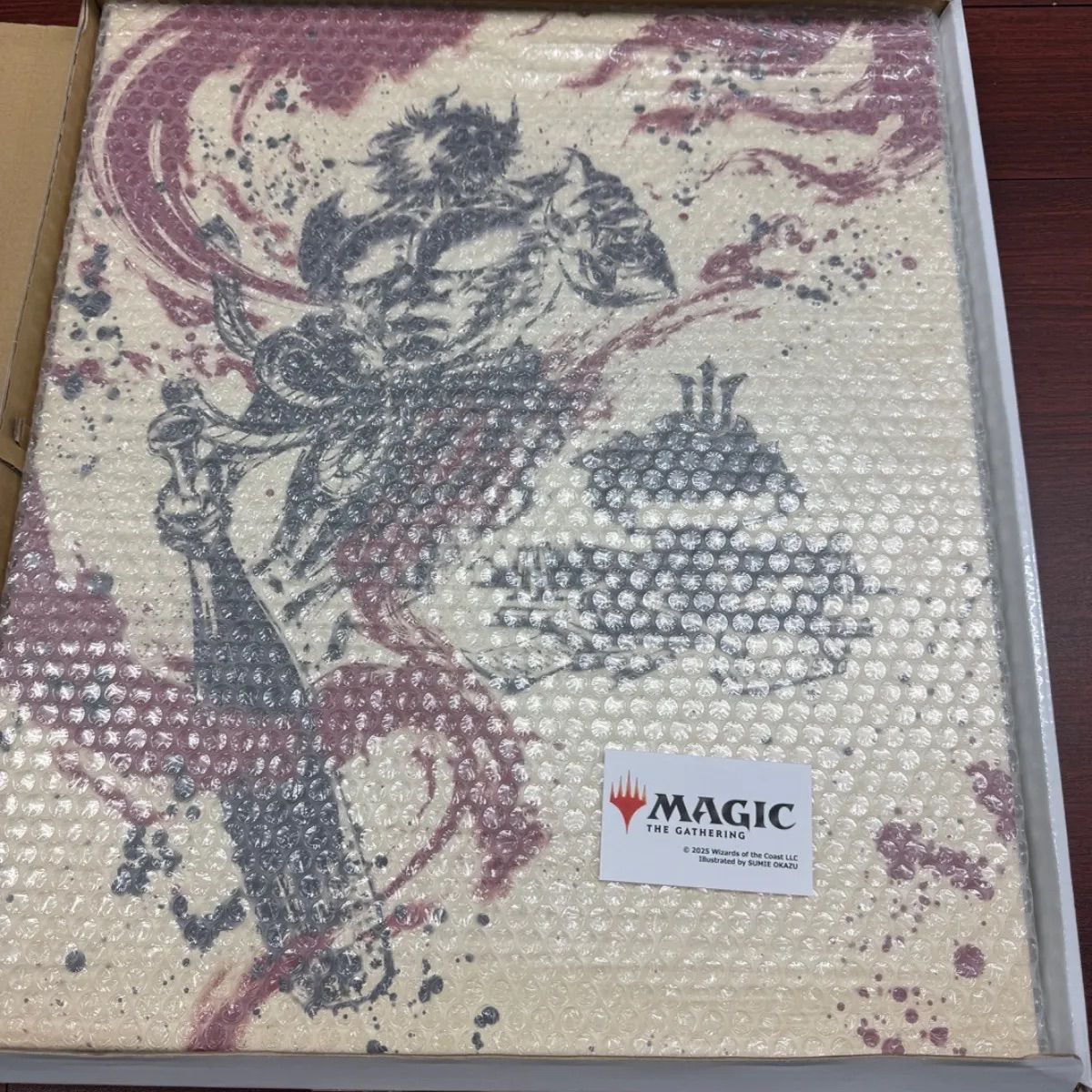 MTG マジック大戦祭 キャンバスアート 悪魔の教示者 未開封 マジック