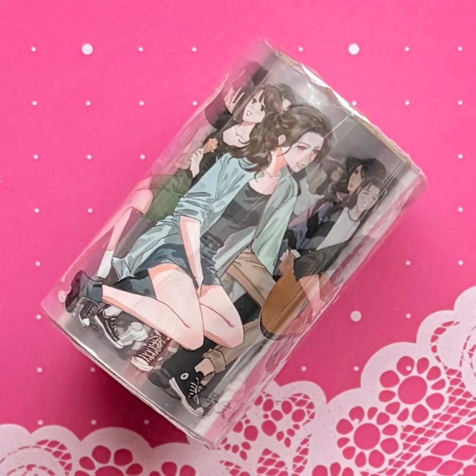 PET 瞬影胶片 4cm×6m 300cm/loop 海外マスキングテープ