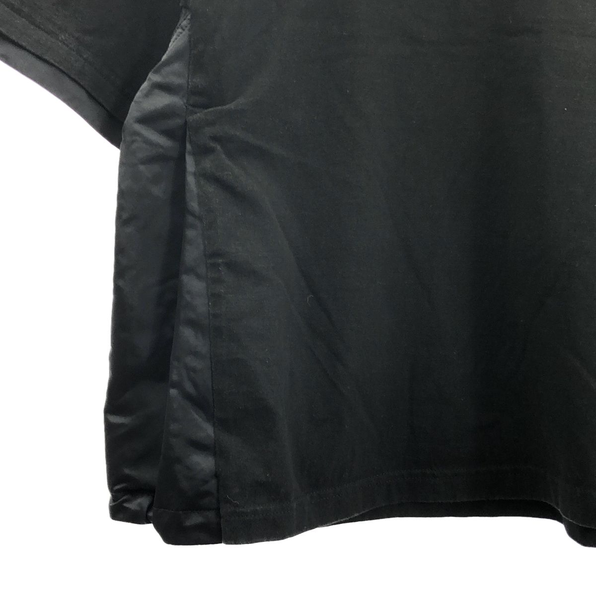 sacai / サカイ | 2022SS | ナイロンツイル 人気 ミックス Tシャツ | 1