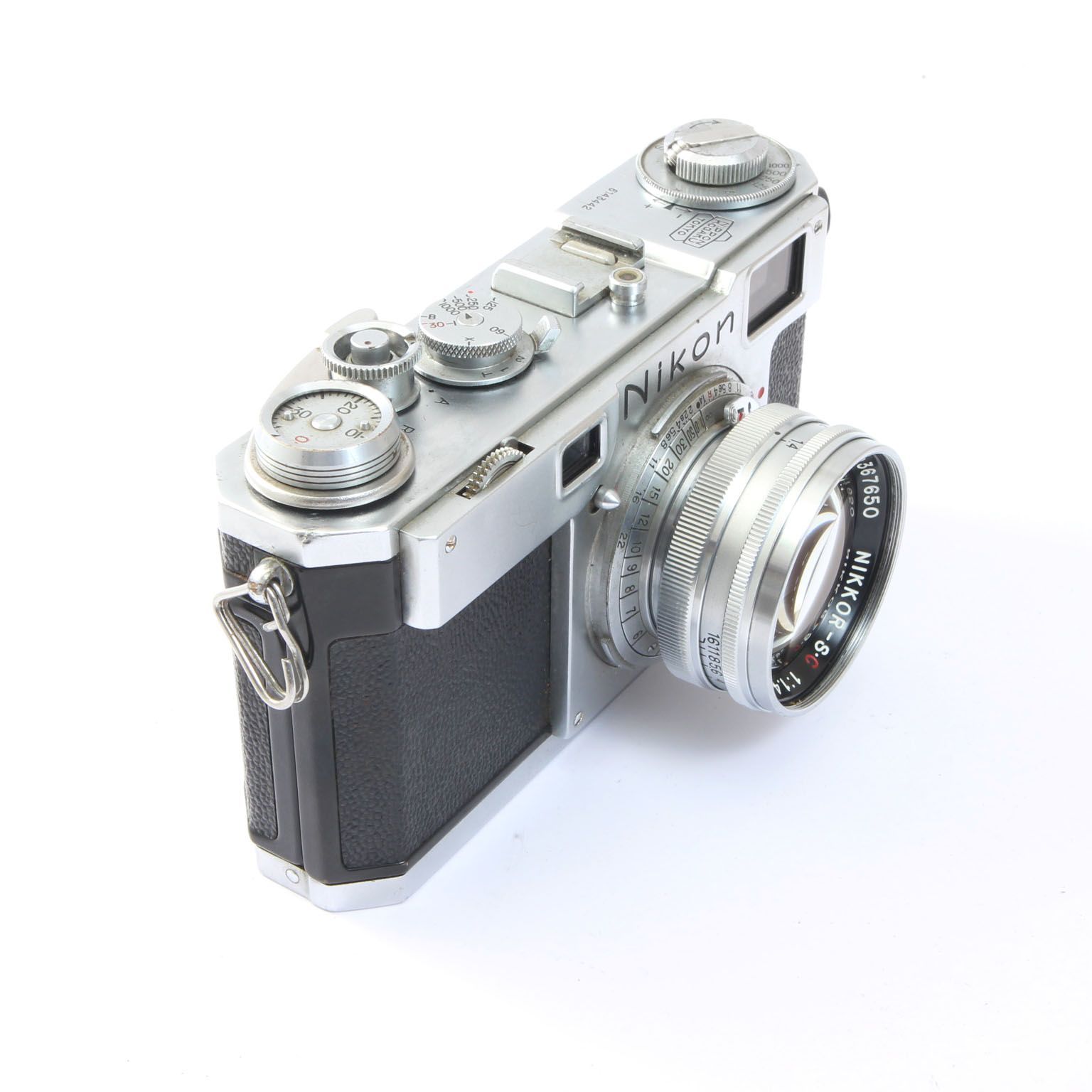 Nikon ニコン S2 シルバー + NIKKOR-SC 5cm F1.4 レンジファインダー