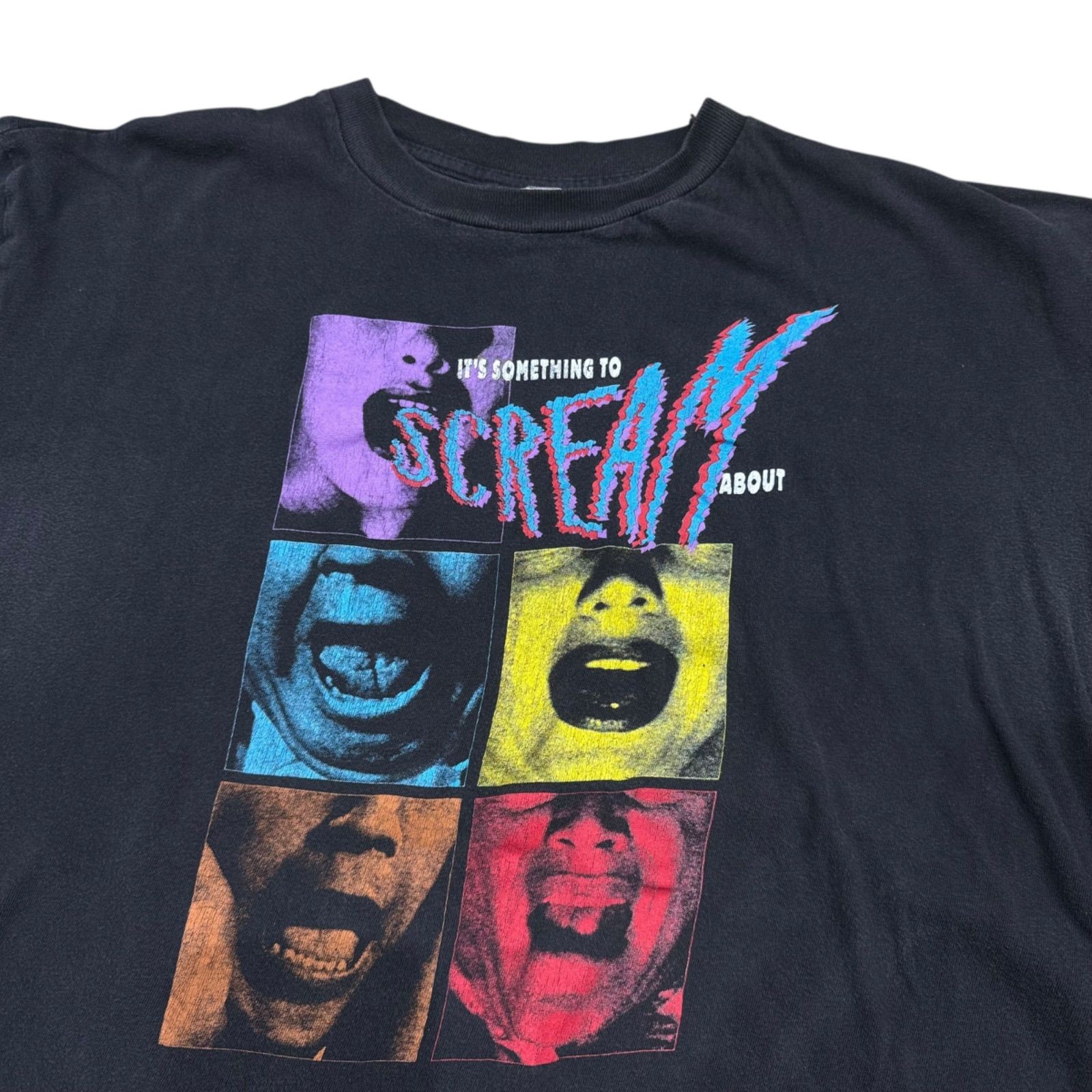 安い 【VINTAGE】 SOMETHING TO SCREAM TEE ヴィンテージ ムービーT