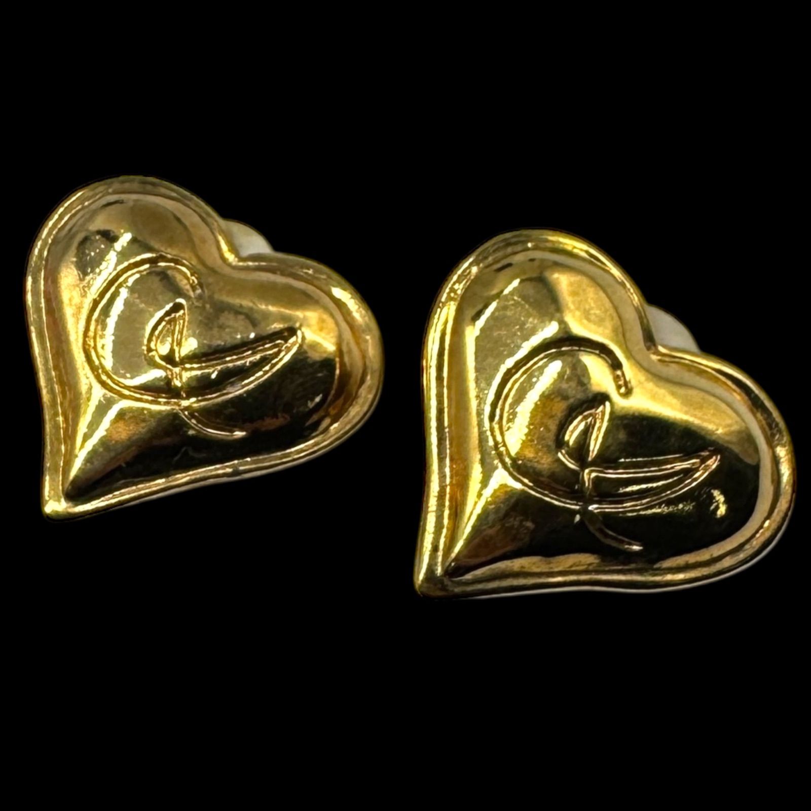 購入 希少 Christian Lacroix クリスチャンラクロワ 大ぶり ハート型