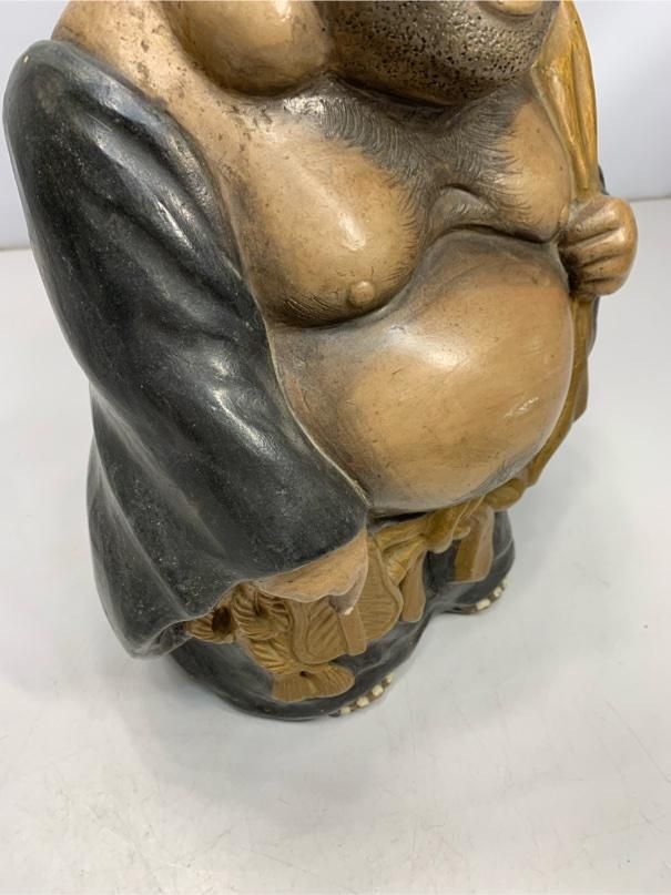 アンティーク品・古美術品 古備前 置物 七福神 布袋 アンティーク品