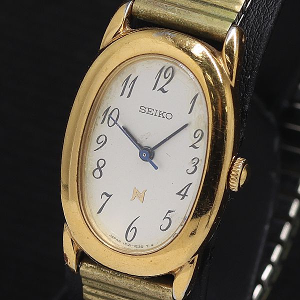 セイコー ノイエ SEIKO 美品 新品ベルト レザーベルト 【SEIKO