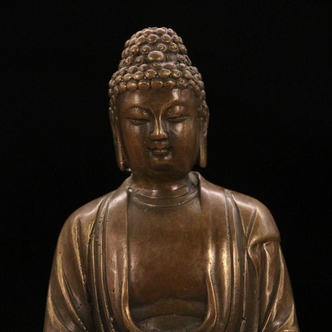 銅像 仏像 仏教美術 釈迦仏仏像 仏堂奉納 装飾品 工芸品 置物 仏教美術