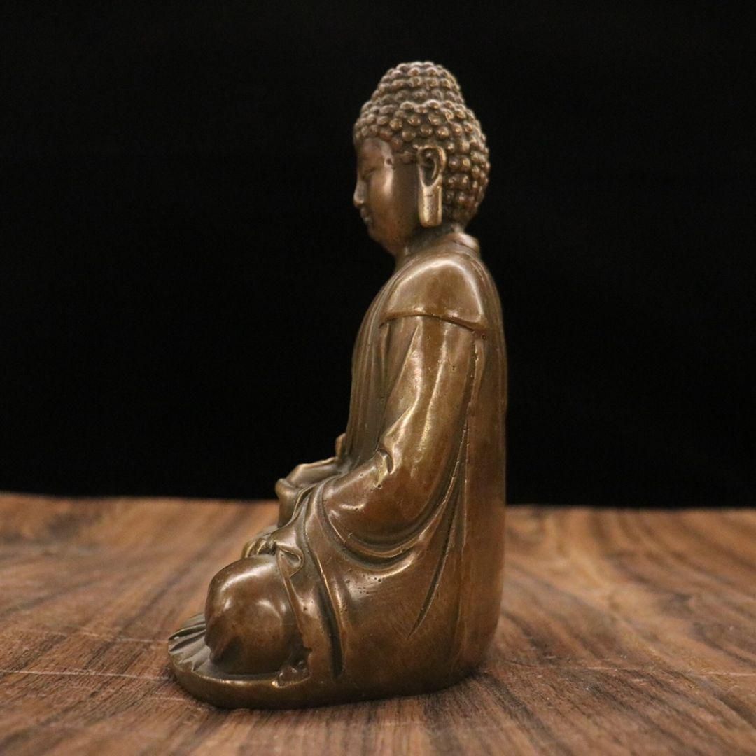 銅像 仏像 仏教美術 釈迦仏仏像 仏堂奉納 装飾品 工芸品 置物 仏教美術