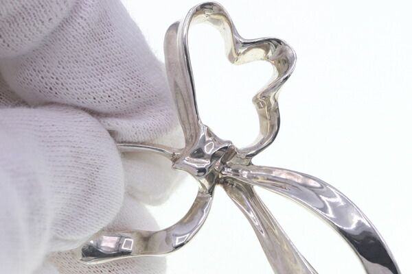 ティファニー ブローチ リボン 節約 SV アクセサリー Tiffany & Co