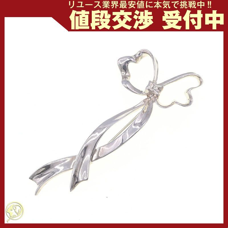 ティファニー ブローチ リボン 節約 SV アクセサリー Tiffany & Co