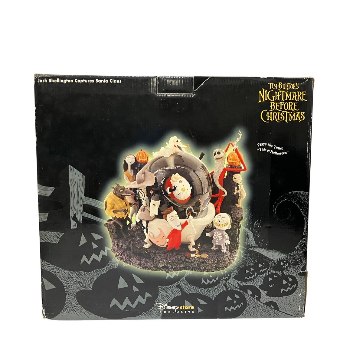 ナイトメアビフォアクリスマス ジャック スノードーム Amazon.co.jp