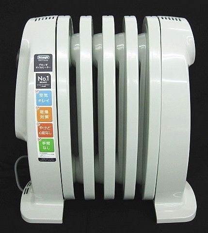 外観美品 DeLonghi デロンギ 小型 オイルヒーター コンパクト 500W