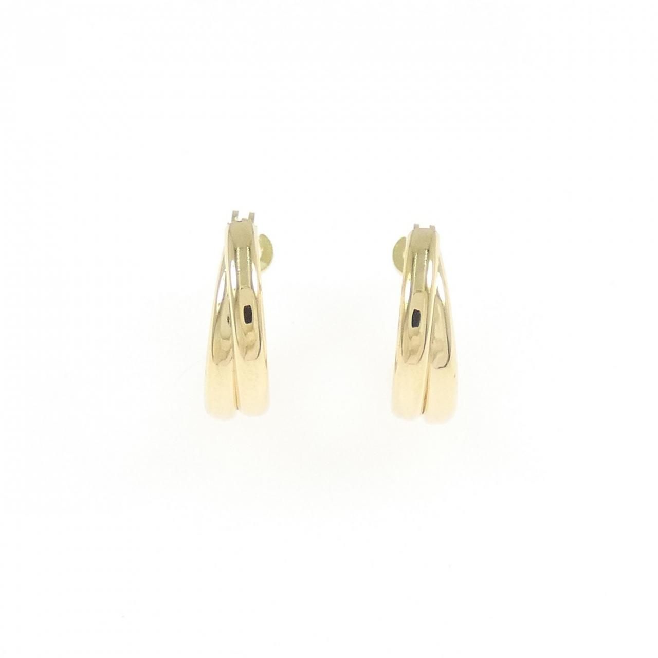 K18YG フープ ピアス ete エテ K18YG フープピアス K18YG フープ