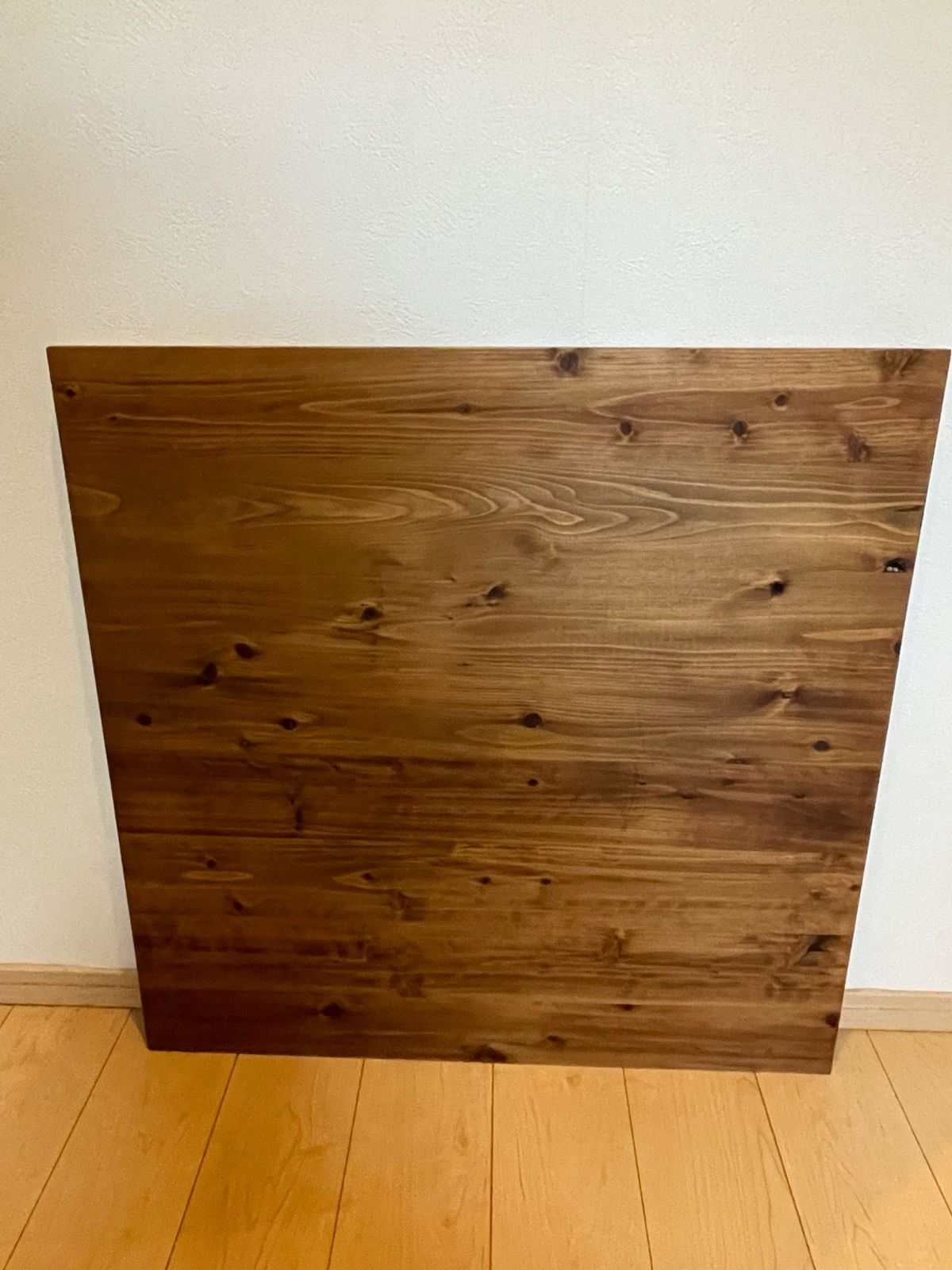 杉無垢 テーブル天板のみ ローテーブル こたつ ワトコオイル仕上げ