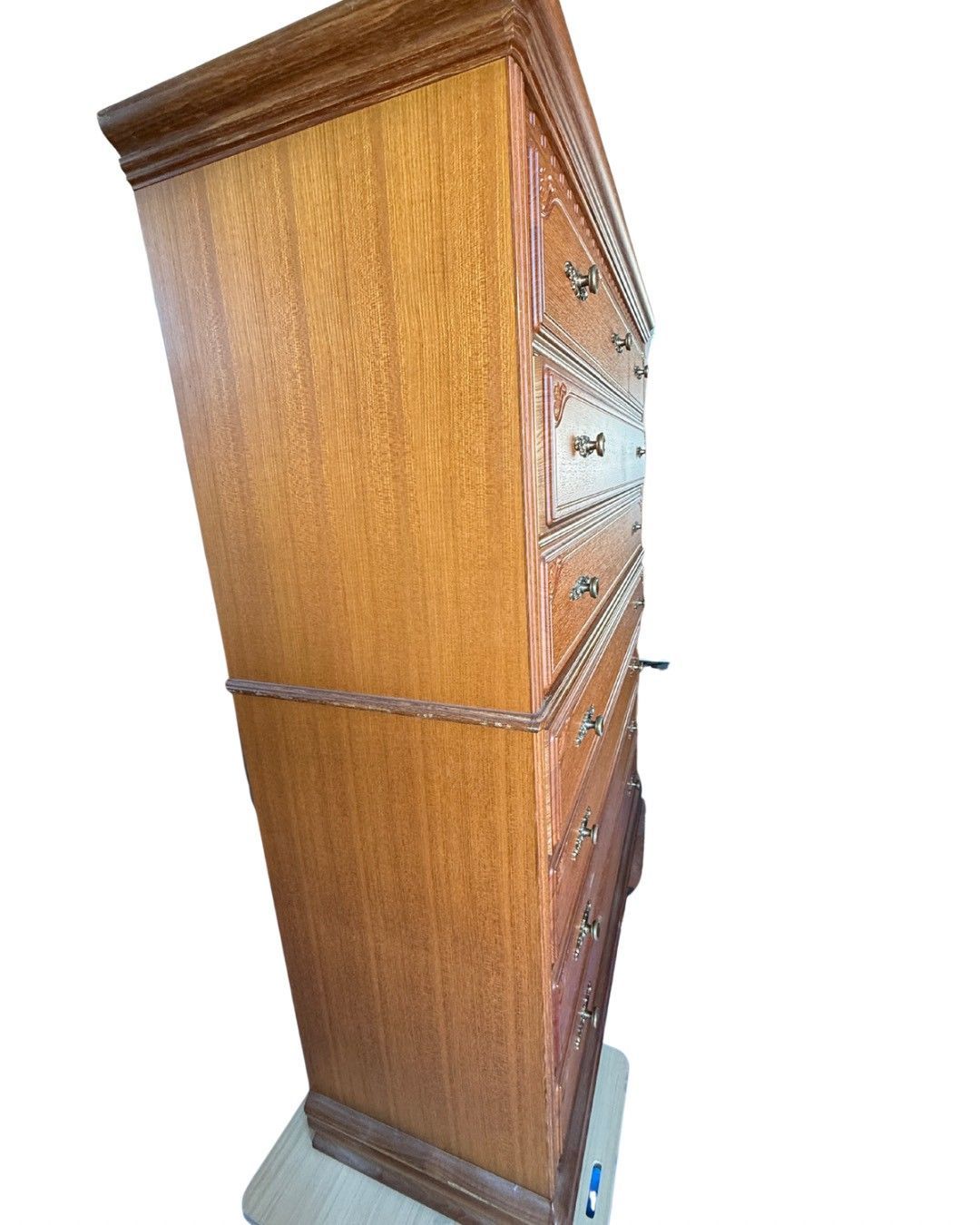 奈良県｜引渡し限定】アンティーク木製タンス 7段ハイチェスト 北欧