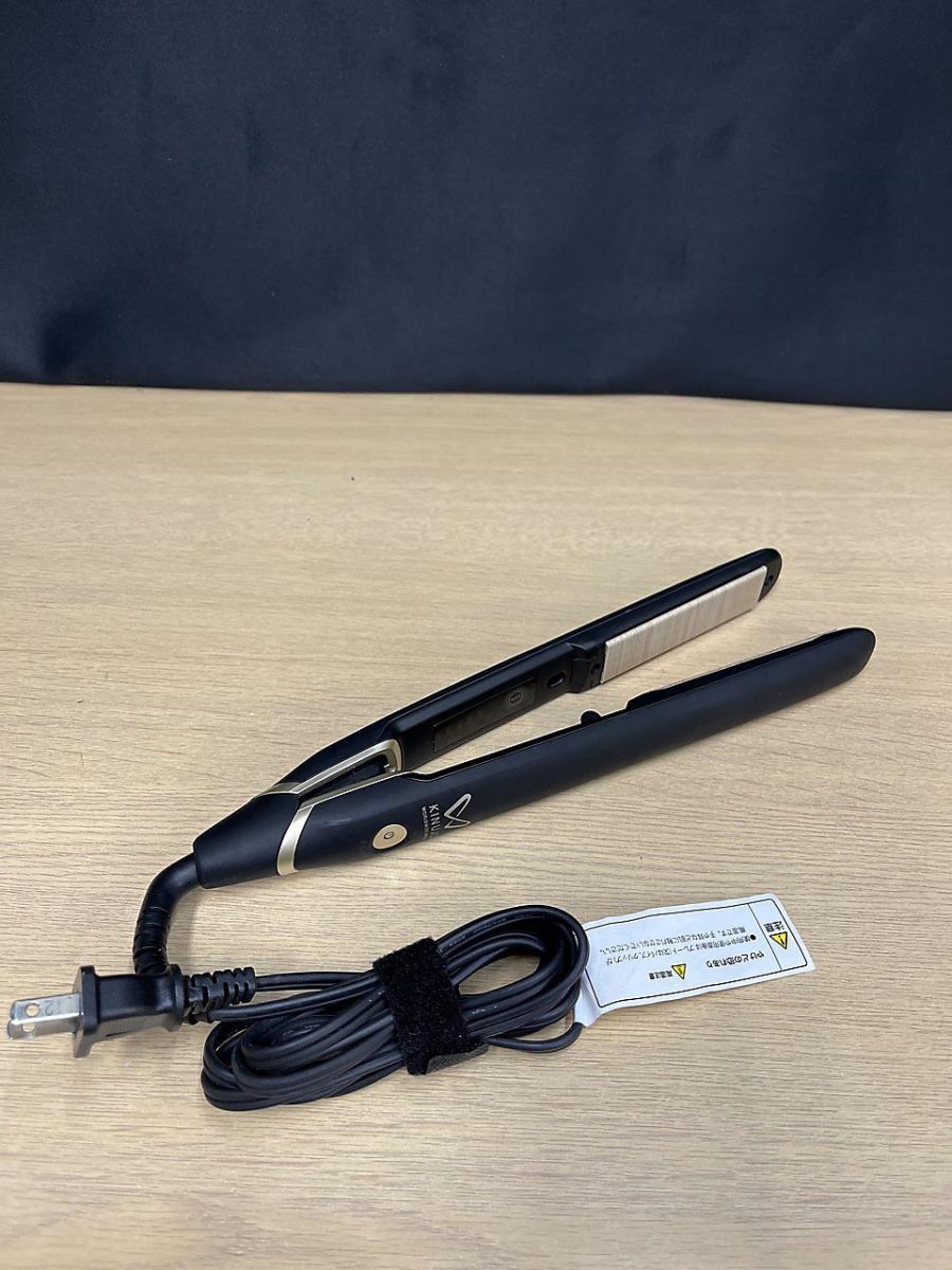 KINUJO 絹女 ストレートヘアアイロン DS100-BK KINUJO絹女 WORLDWIDE