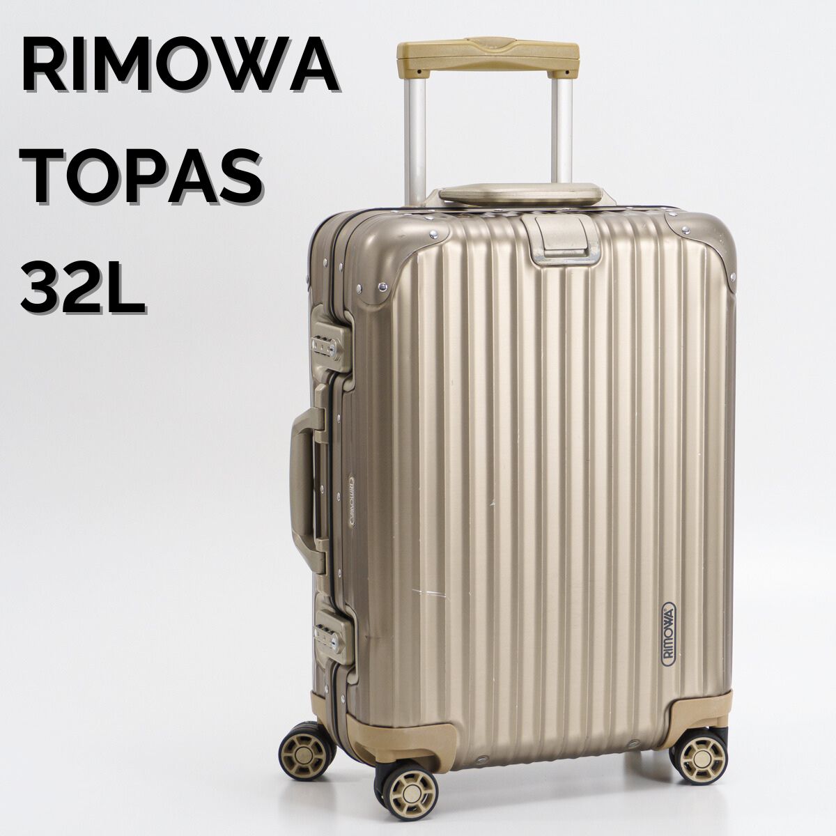 RIMOWA リモワ スーツケース トパーズチタニウム 32L 楽天市場】リモワ