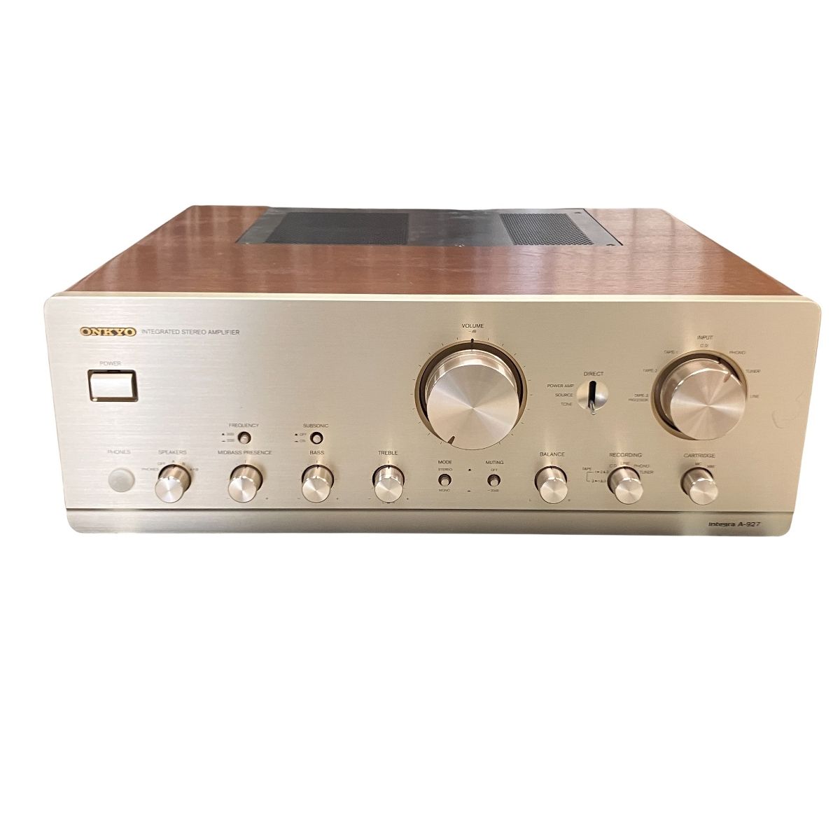 ONKYO Integra A-927 オンキョー アンプ【鉄人28号さん取置】｜2026年