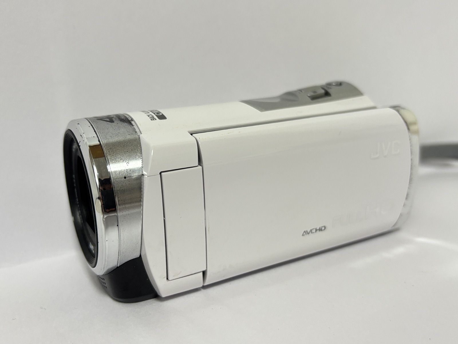 JVC GZ-HM33 W FULL HD ホワイト ビデオカメラ