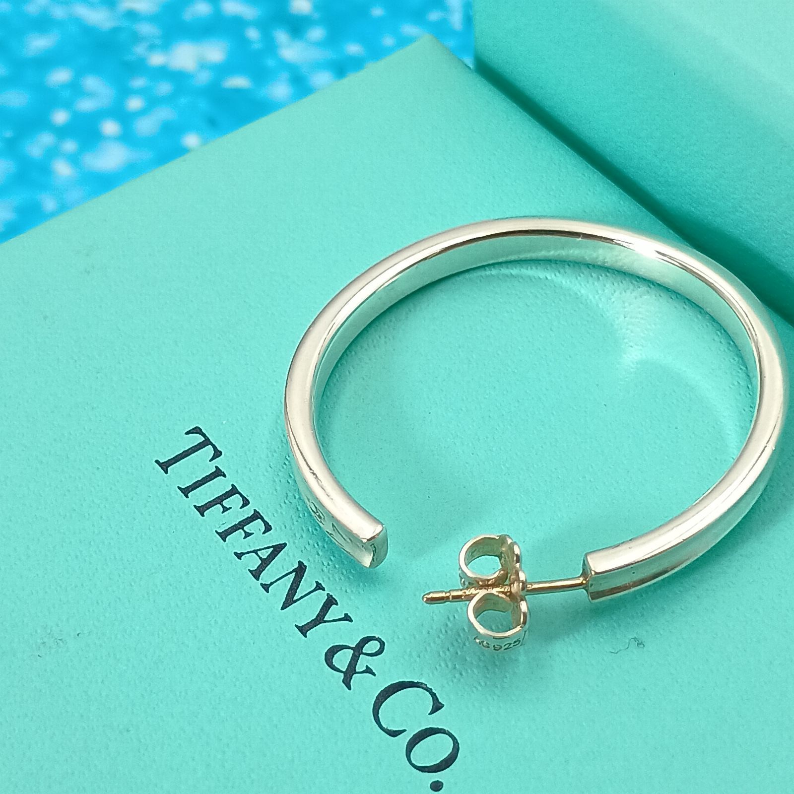 TIFFANY&Co. ティファニー アウトレット ナロー フープピアス 片耳