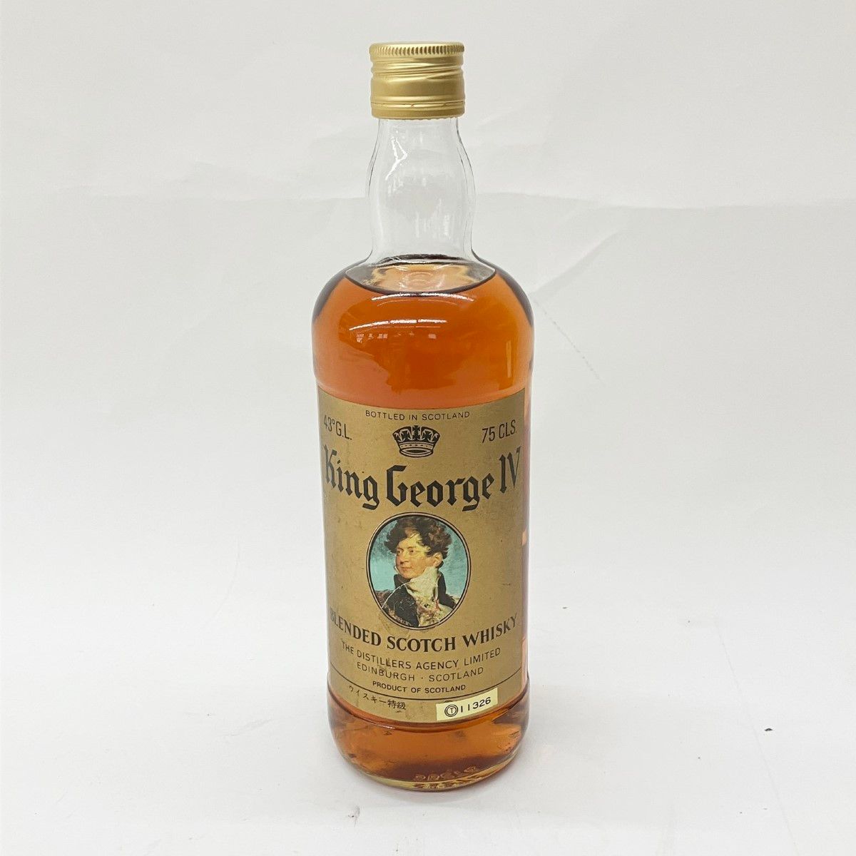〇〇 KING GEORGE 4 43％ 購入 キング ジョージ 4世 特級760ml