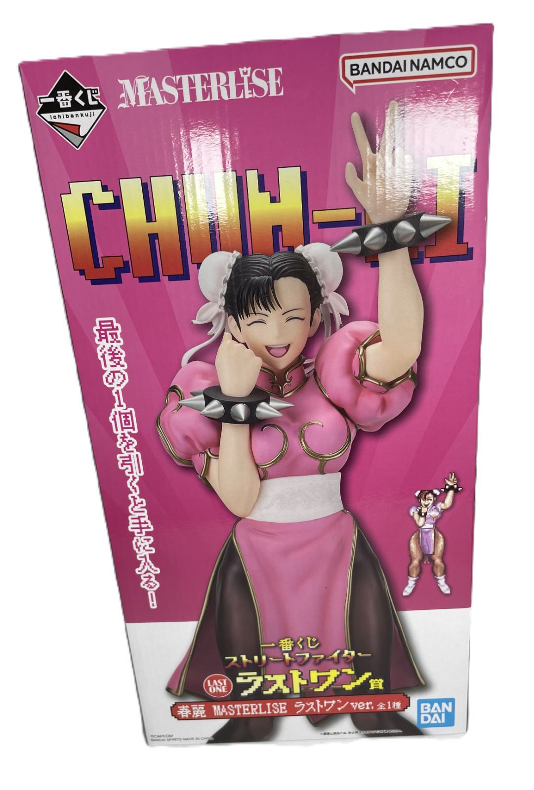 一番くじストリートファイター 春麗MASTERISEフィギュア A賞ラストワン
