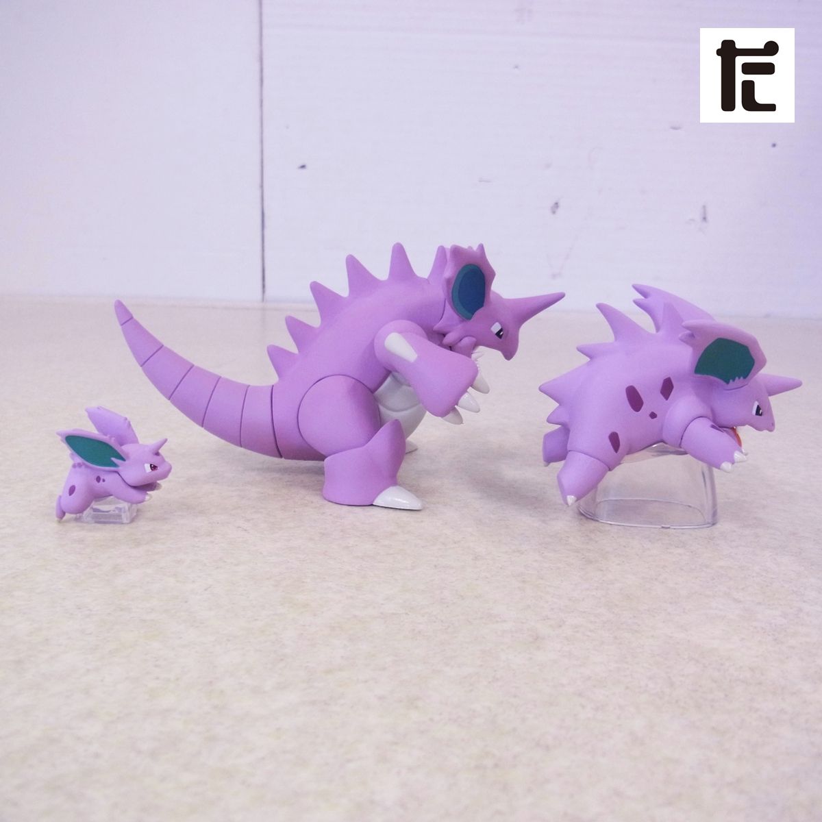 ポケモンスケールワールド カントー地方 ニドラン♂&ニドリーノ