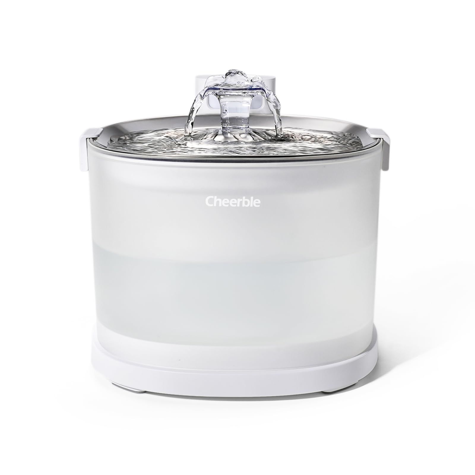 Cheerble 猫自動給水器 水飲み器 ポンプレス磁力給水 コードレス 100