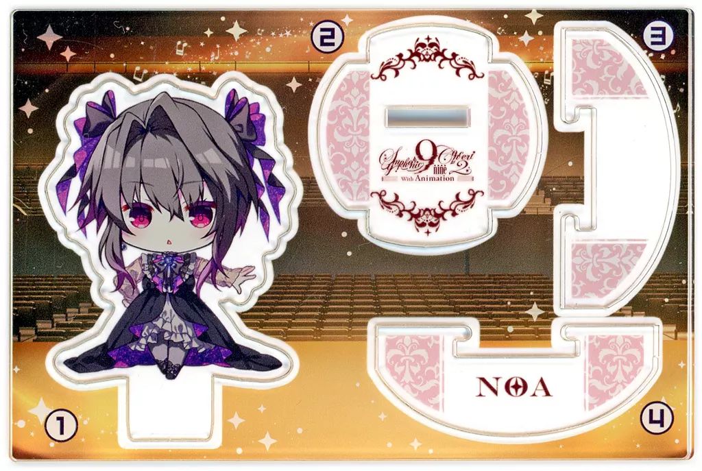 9-nine- コンサート2 アクリルスタンド アクスタ ぱれっと9-nine