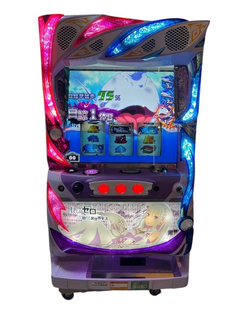 Re:ゼロから始める異世界生活 スロット実機 エミリアパネル リゼロ 家
