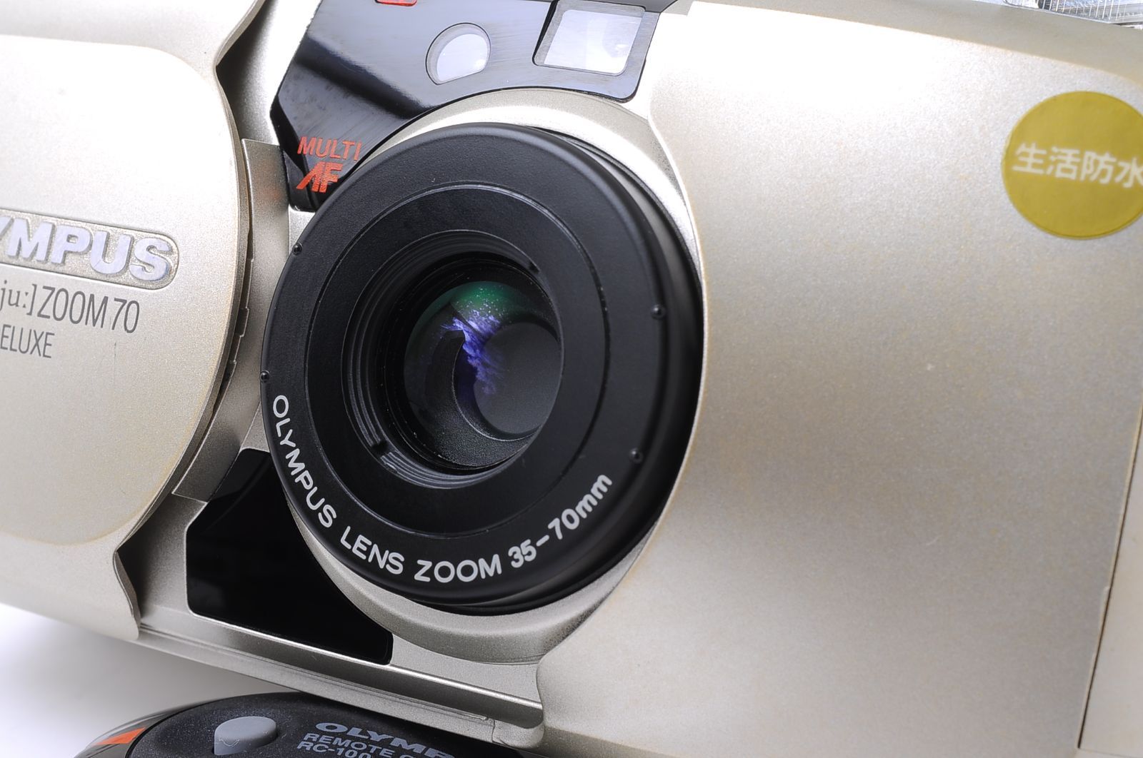 動作品】OLYMPUS μ[mju:]ZOOM70 DELUXE 0118 良品・動作品】OLYMPUS μ