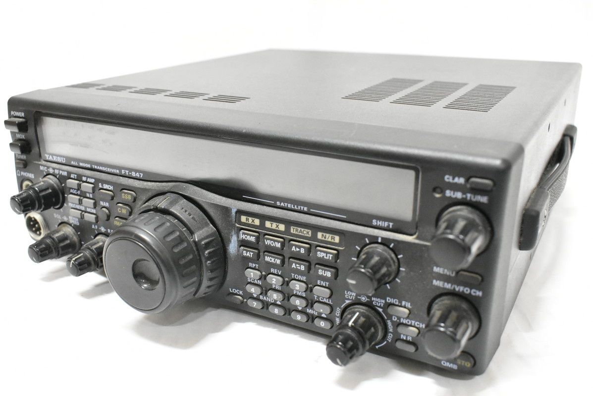 YAESU FT-847M HF/VUオールモード 送受信確認 50w YAESU FT-847M HF/VU
