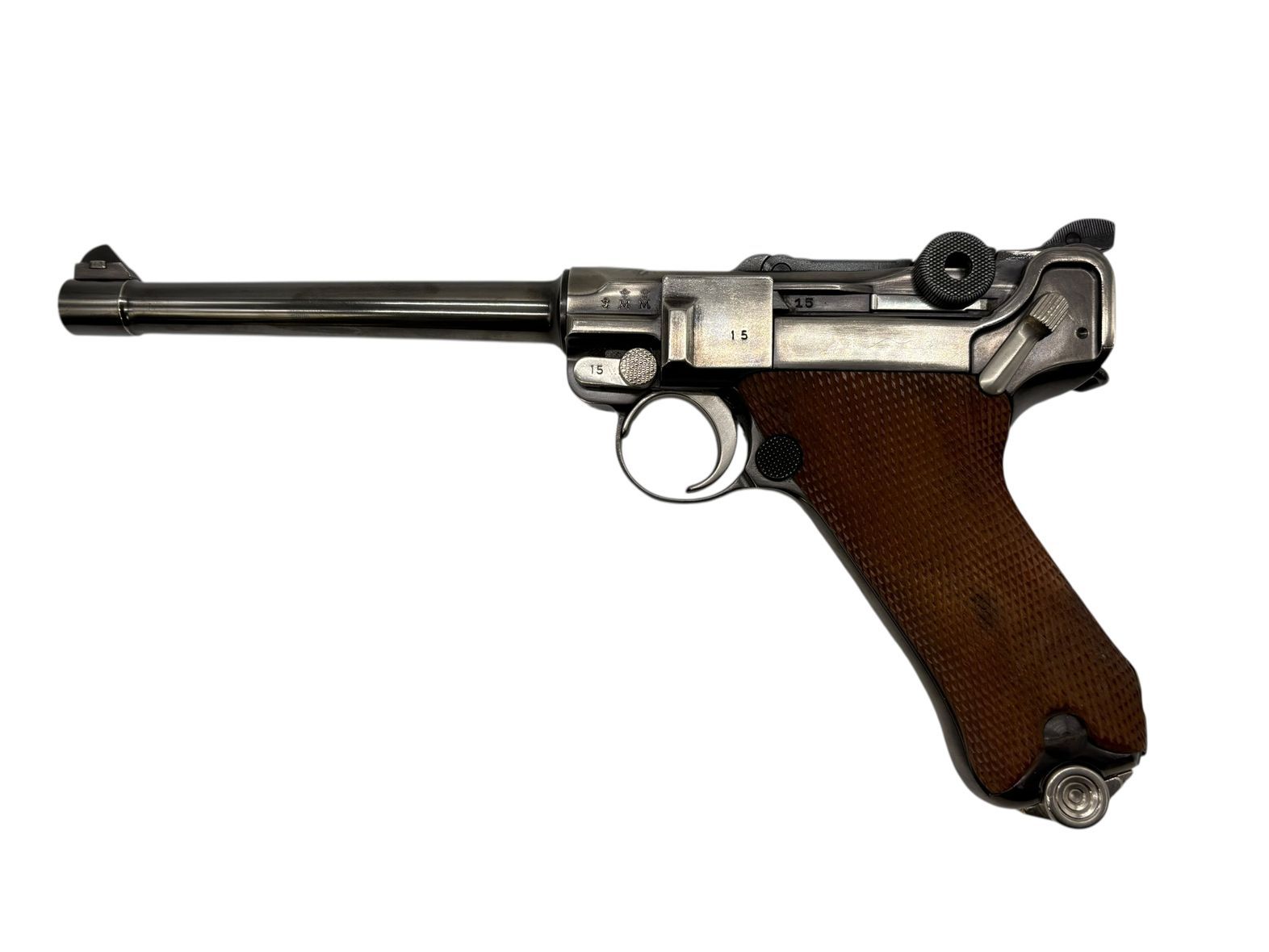 ジャンク品】タナカワークス ルガーP08 6インチ ガスガン 動作未確認