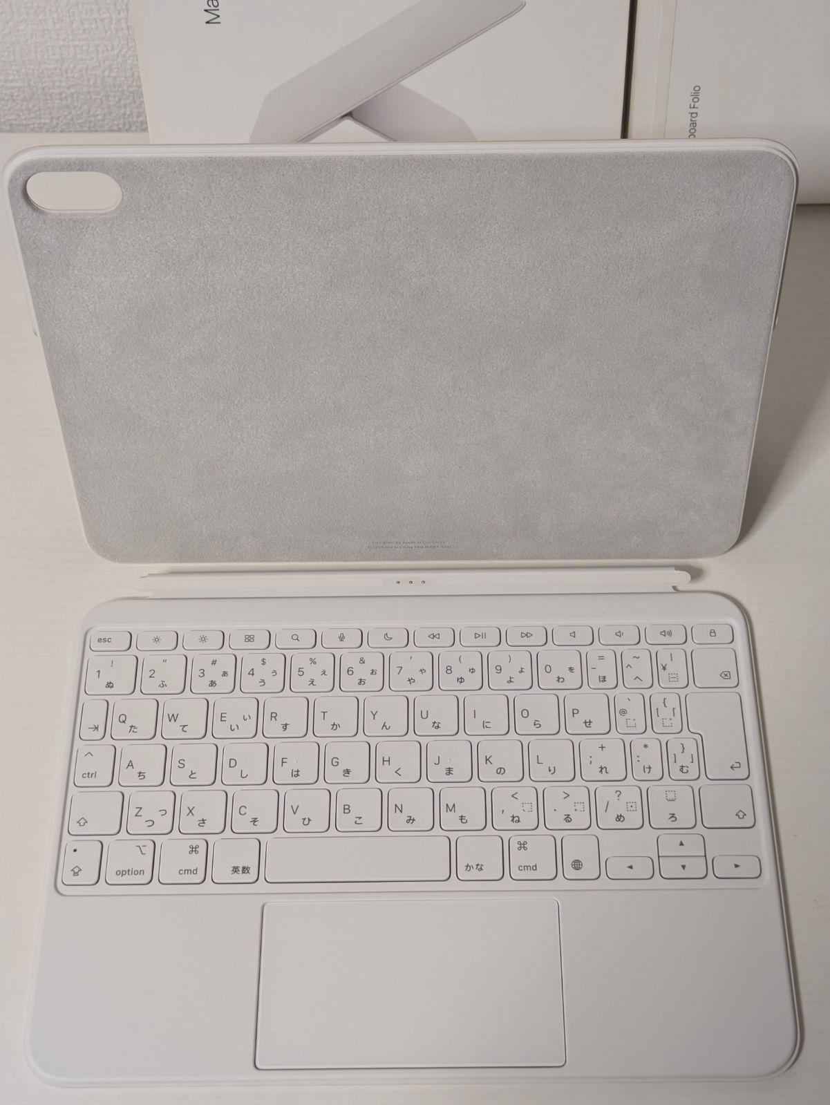 Magic Keyboard Folio iPad A16/第10世代用 日本語（JIS）版 マジック