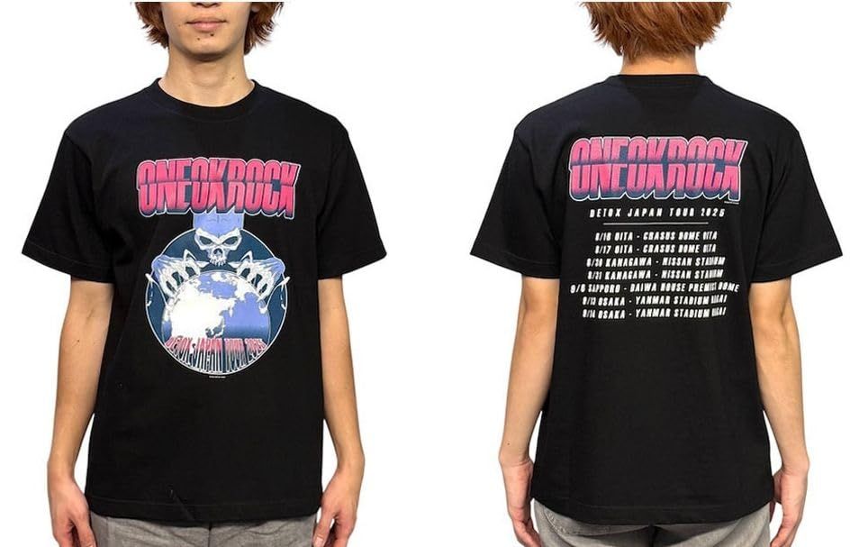 ワンオク 2025 DETOX JAPAN Tシャツ A XL XL】ONE OK ROCK 2025 DETOX