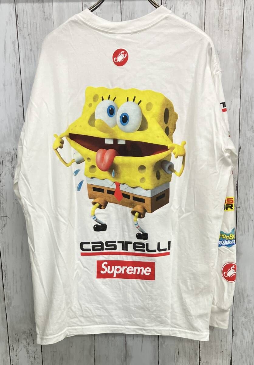Supreme 25SS SpongeBob Castelli ショップ Racing L S Tee