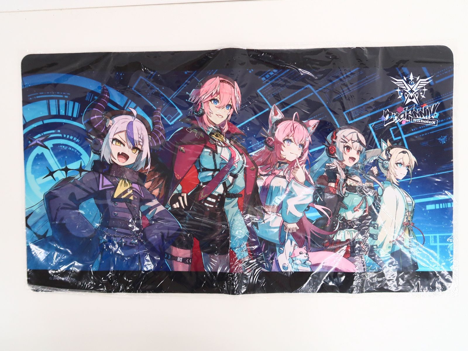 holoX 活動2周年記念 ホロライブ ラバーマット ホロックス プレマ