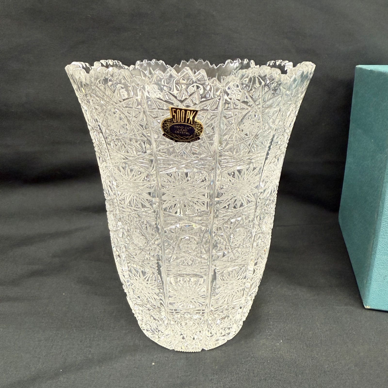 未使用】ヴィンテージ BOHEMIA CRYSTAL ショップ ボヘミアクリスタル