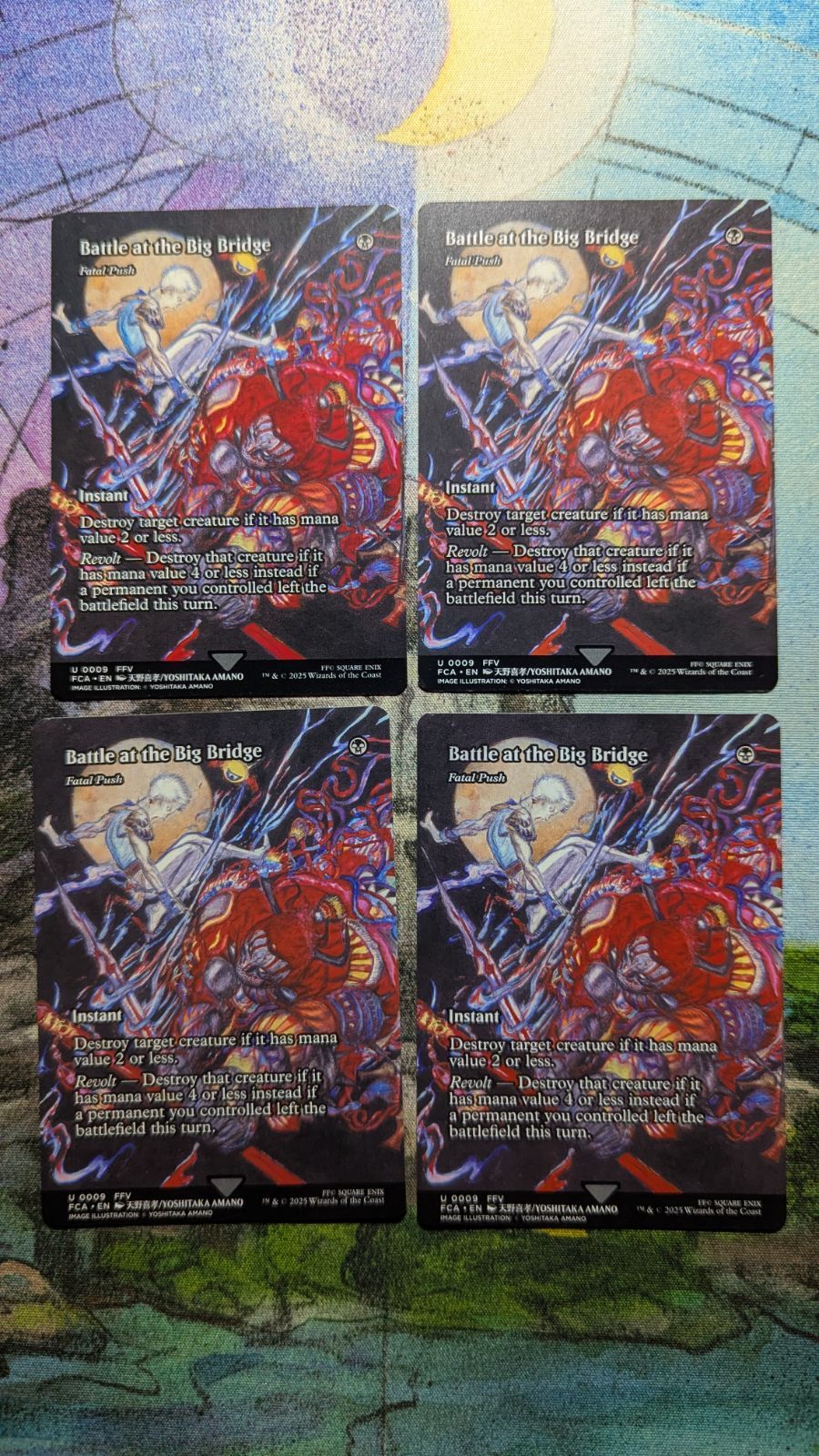 MTG FF ビッグブリッジの死闘 foil 4枚 ビッグブリッジの死闘/致命的な