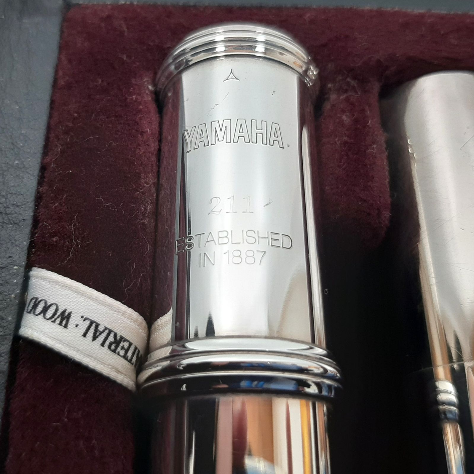 YAMAHA フルート ハードケース付 YFL-211S YAMAHAフルートケース付き