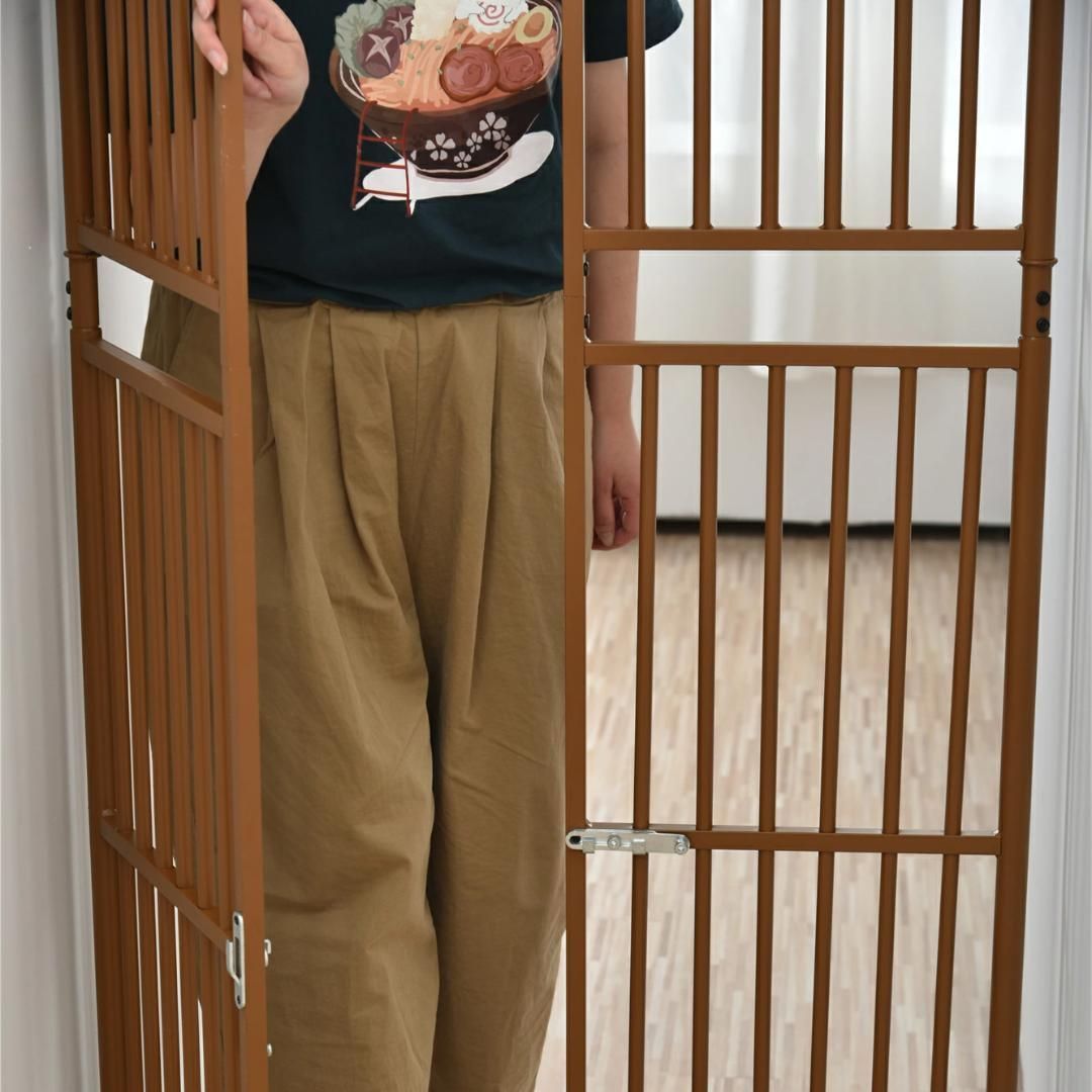 新品 ペットゲート ペットドア ペットフェンス 留守番脱走防止柵1320-160