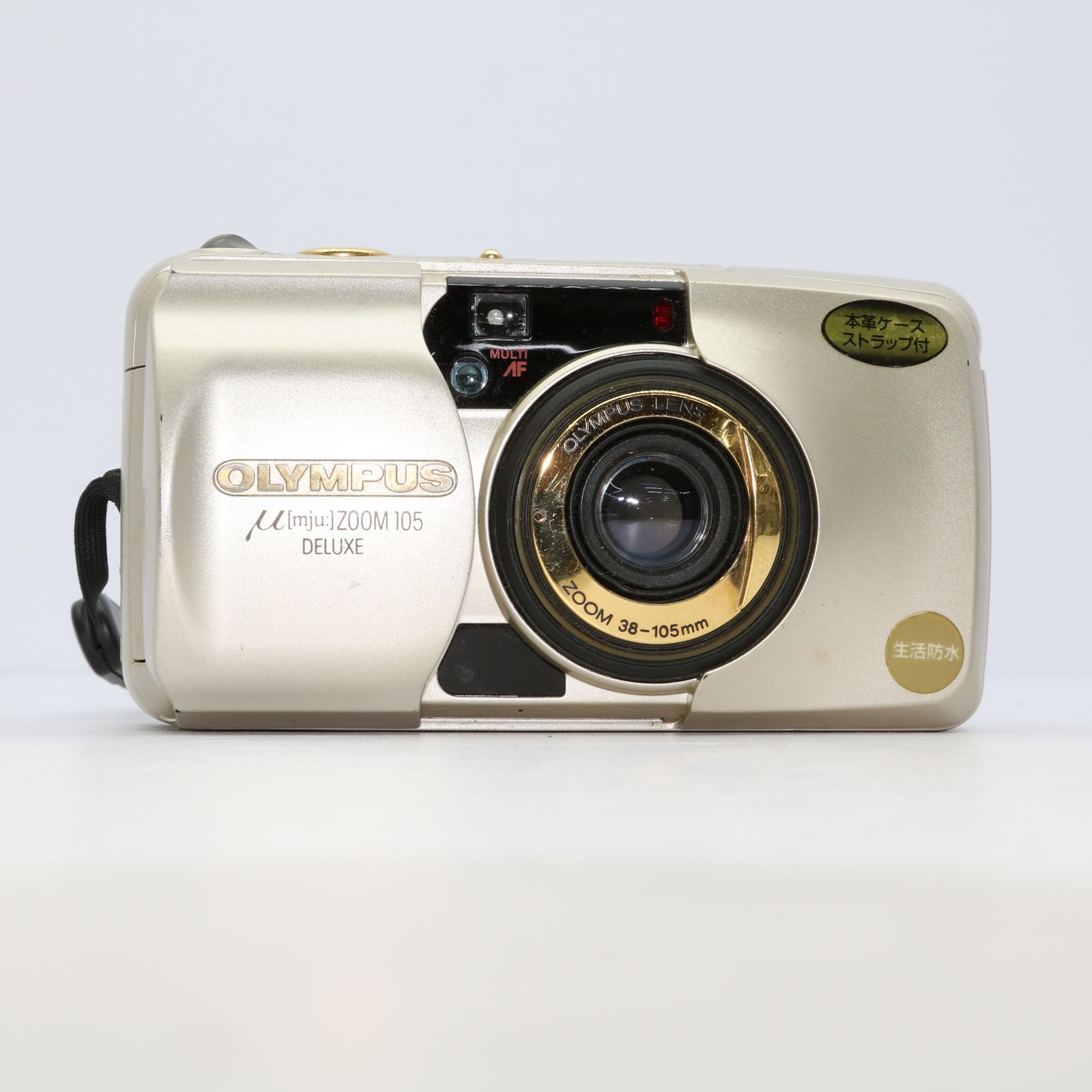 完動品】OLYMPUS μ ZOOM 105 ストア DELUXE フィルムカメラ 動作確認