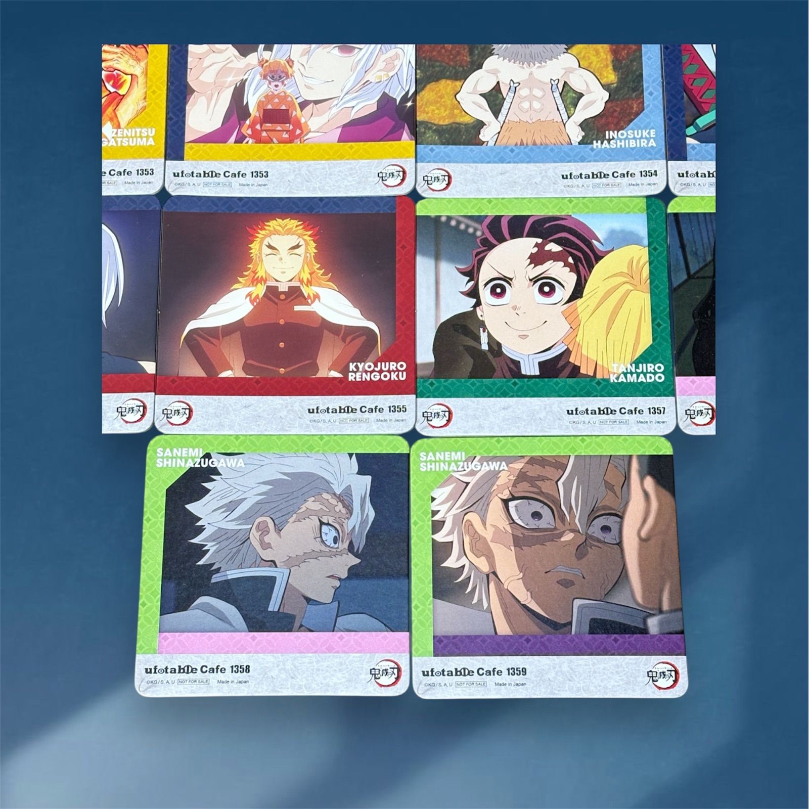 ZB】 鬼滅の刃 柱カフェ限定 コースターセット 【31枚セット販売】 ZB